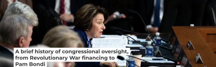 U.S. Sen. Amy Klobuchar of Minnesota speaks at an oversight hearing before the Senate Judiciary Committee on Oct. 7, 2025. AP Photo/Allison Robbert